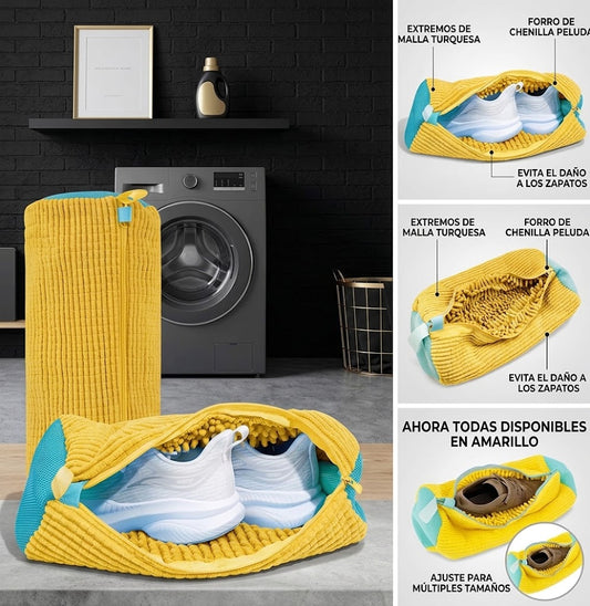 WASHKICK Bolsa Protectora Lava-Zapatos para Lavadora
